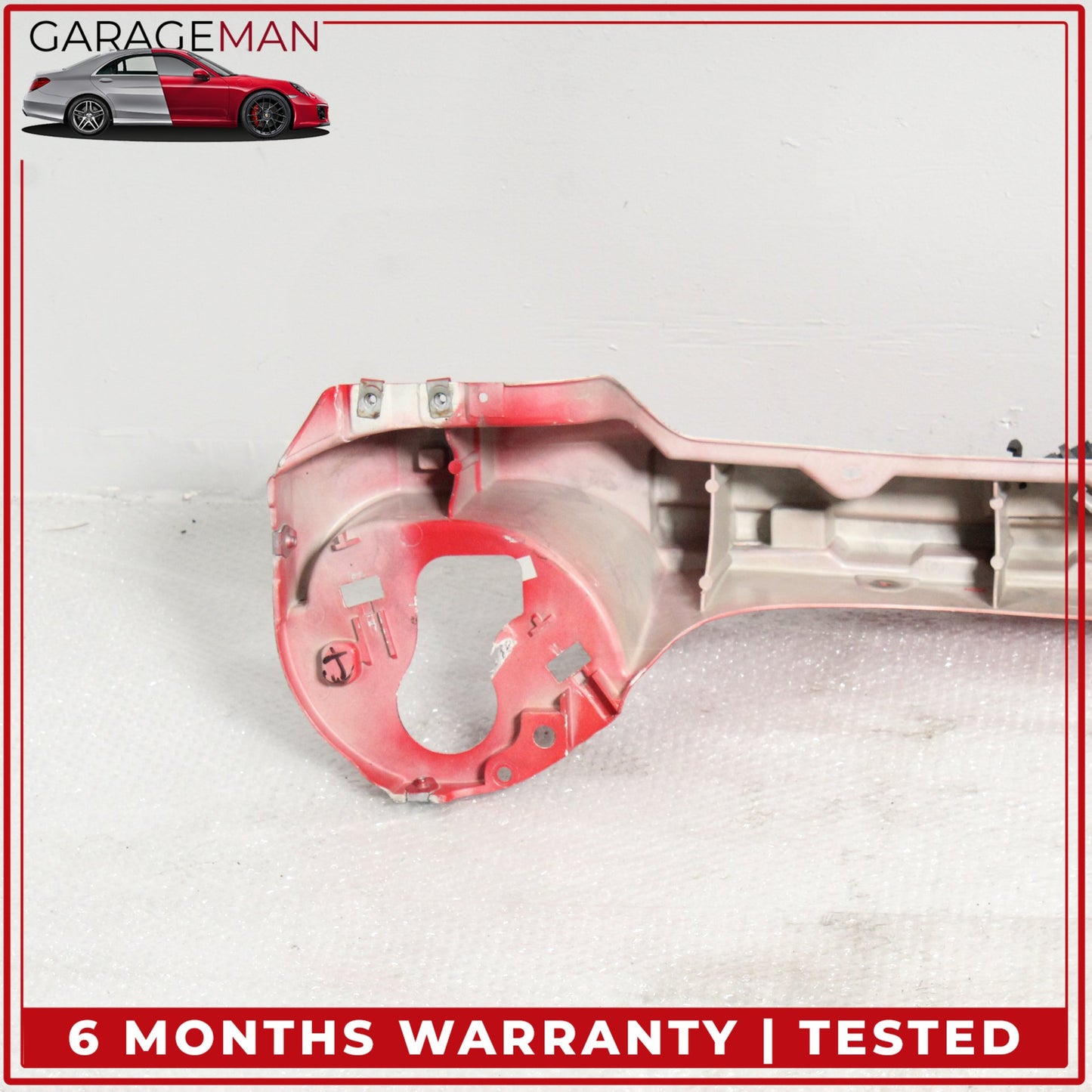 2002-2005 Ford Thunderbird Front Header Headlight Panel Bracket Red OEM