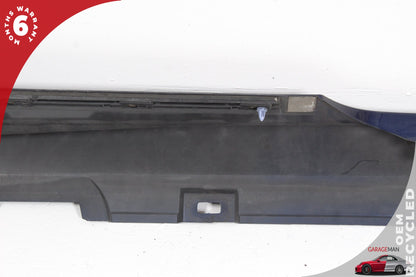 2020-2024 Audi S5 A5 Left Driver Side Rocker Panel Skirt Blue 8W7853855D OEM