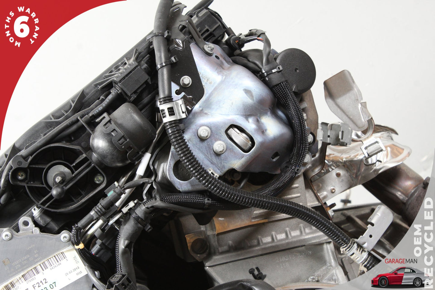 2012-2016 Mercedes W212 E350 CLS350 3.5 V6 RWD Engine Motor Assembly OEM 225K