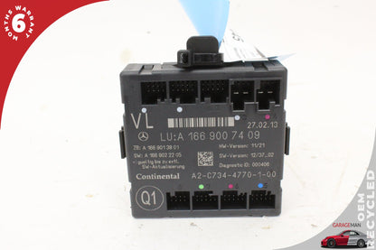 12-19 Mercedes-Benz GL450 X166 SUV Left Front Door Control Module 1669007409 OEM