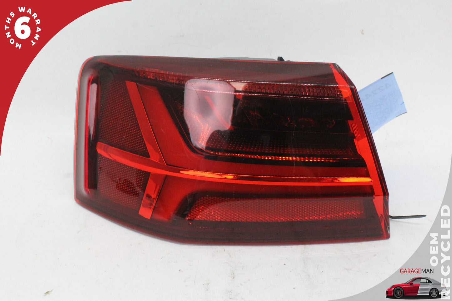 2016-2018 Audi A6 S6 Rear Left Side Outer Tail Light LED 4G5945095D OEM