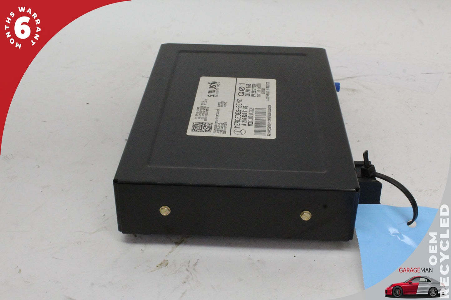 2007-2014 Mercedes W204 C300 Sirius Satellite Radio Receiver 2168202189 OEM