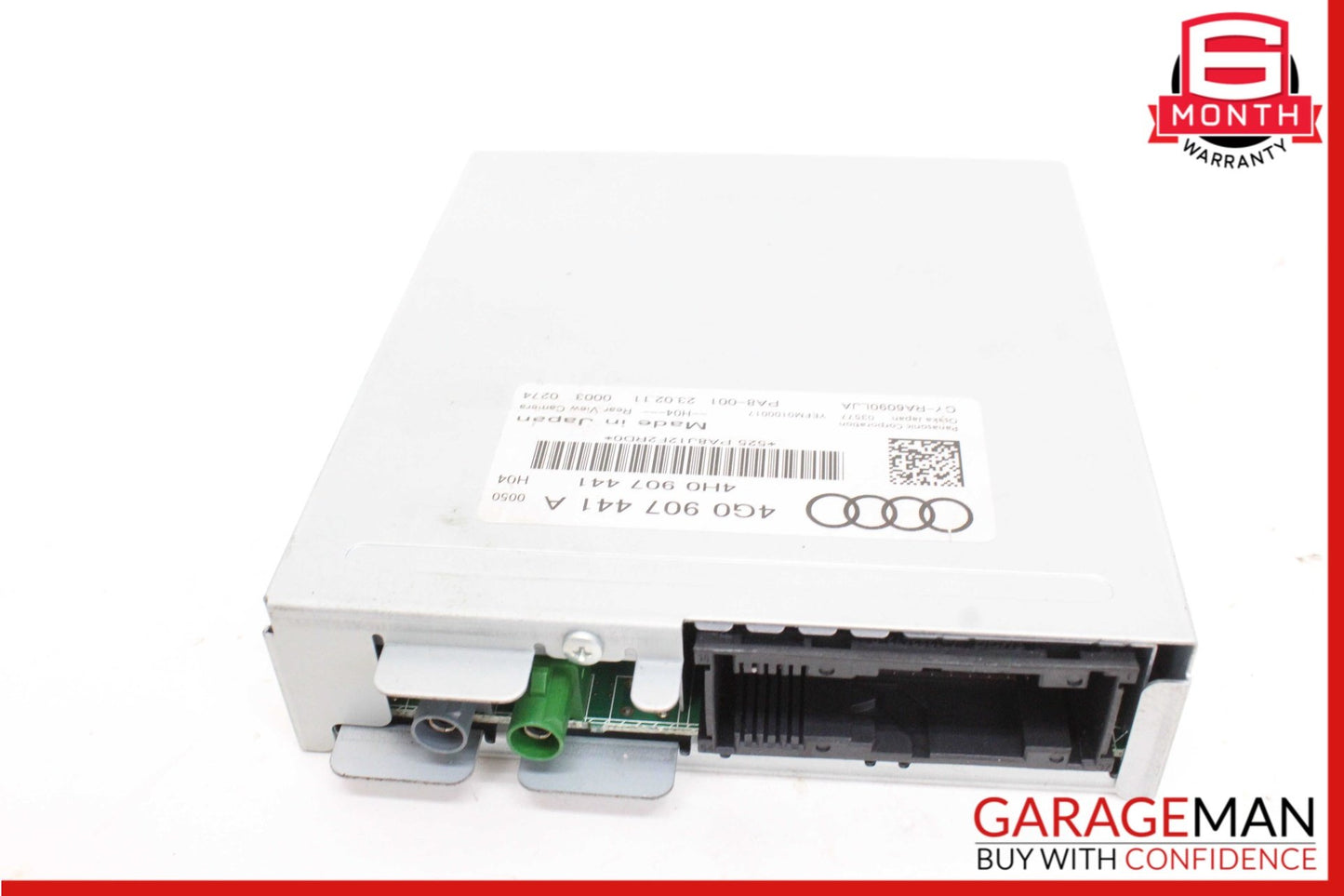 2012-2018 Audi A6 C7 Sedan Rear Trunk Camera Control Module 4G0907441A Genuine