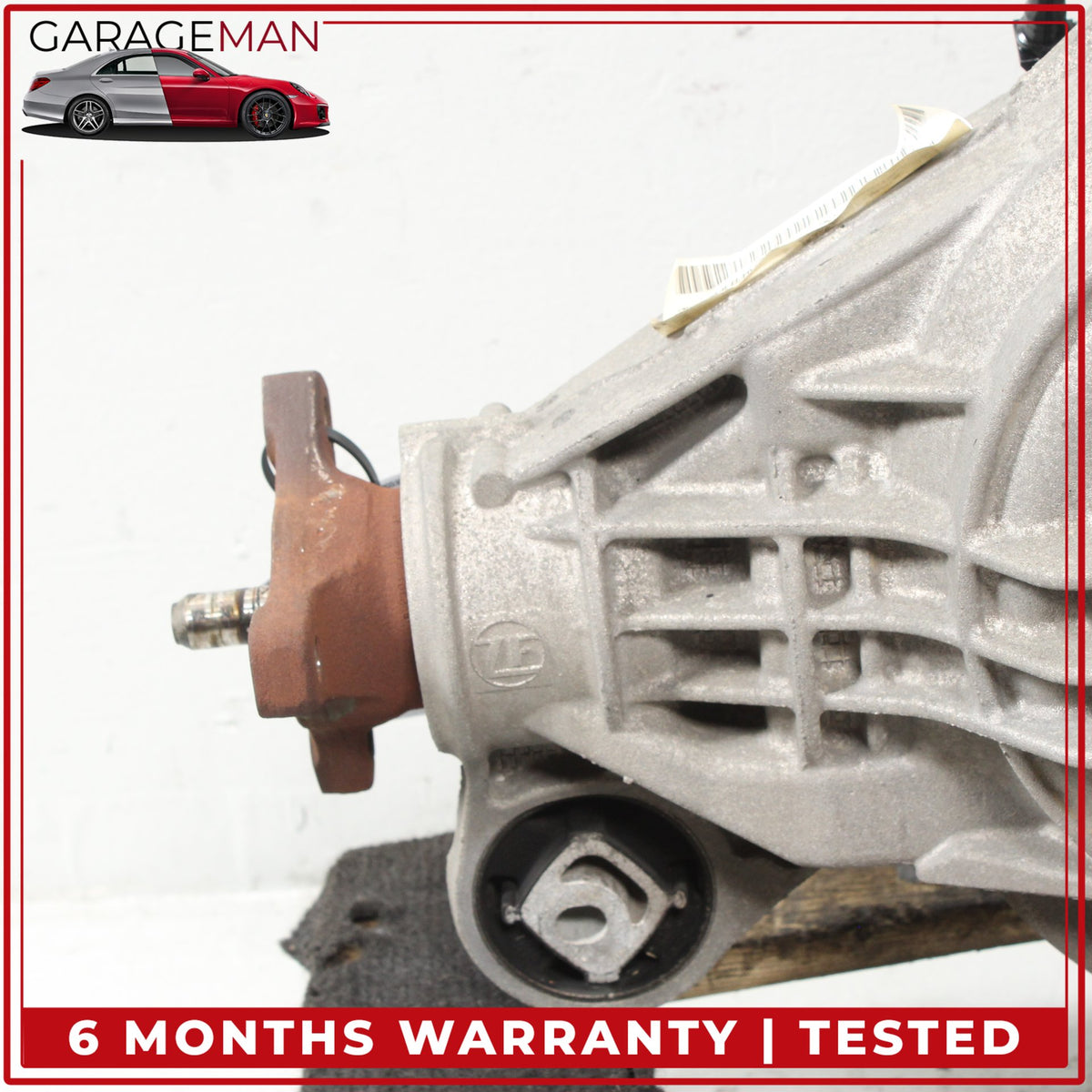 2010-2016 Porsche Panamera 970 RWD 4.8L Rear Differential Diff Axle Carrier OEM