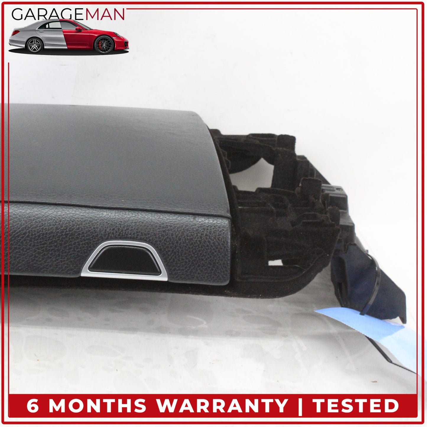 2014-2020 Mercedes W222 S550e Front Center Console Armrest Lid Cover Black OEM