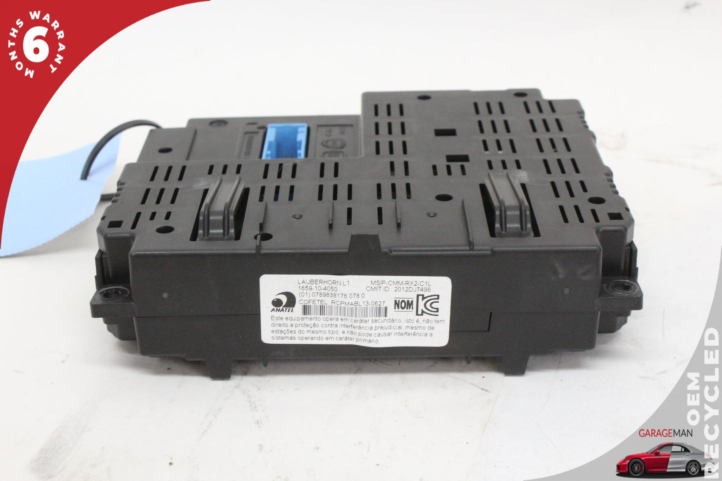 2012-2015 Fiat 500e Telemetrics Bluetooth Module Blue and Me 68238399AB OEM