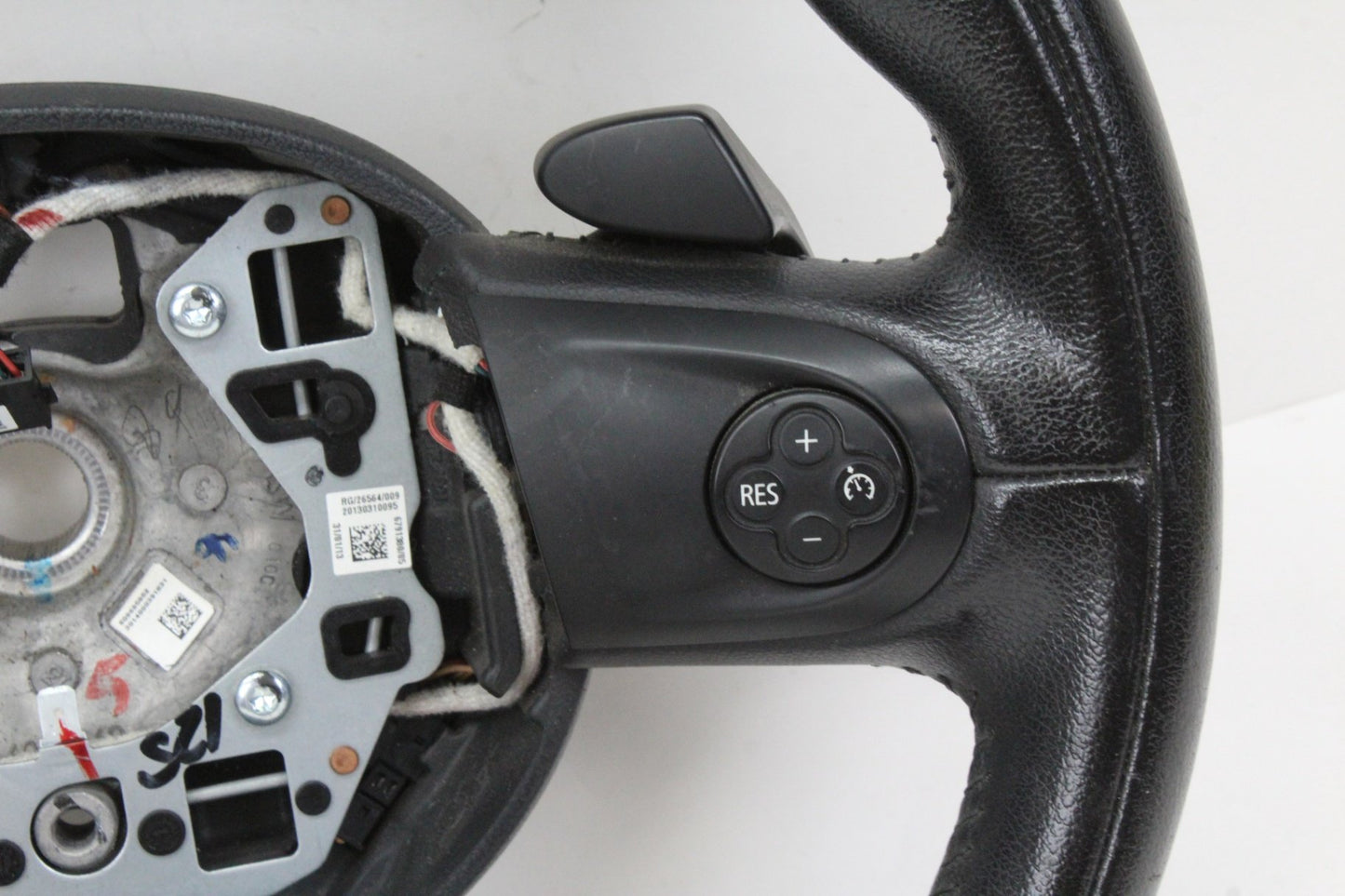 2011-2015 Mini Cooper R56 Convertible Leather Steering Wheel 32306855736 OEM