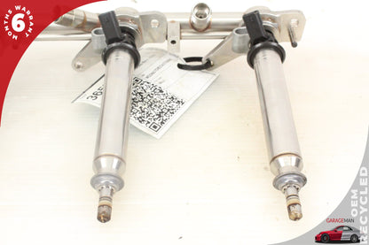 11-19 Mercedes W218 S550 Fuel Injection Rail Line Left Side Assy OEM