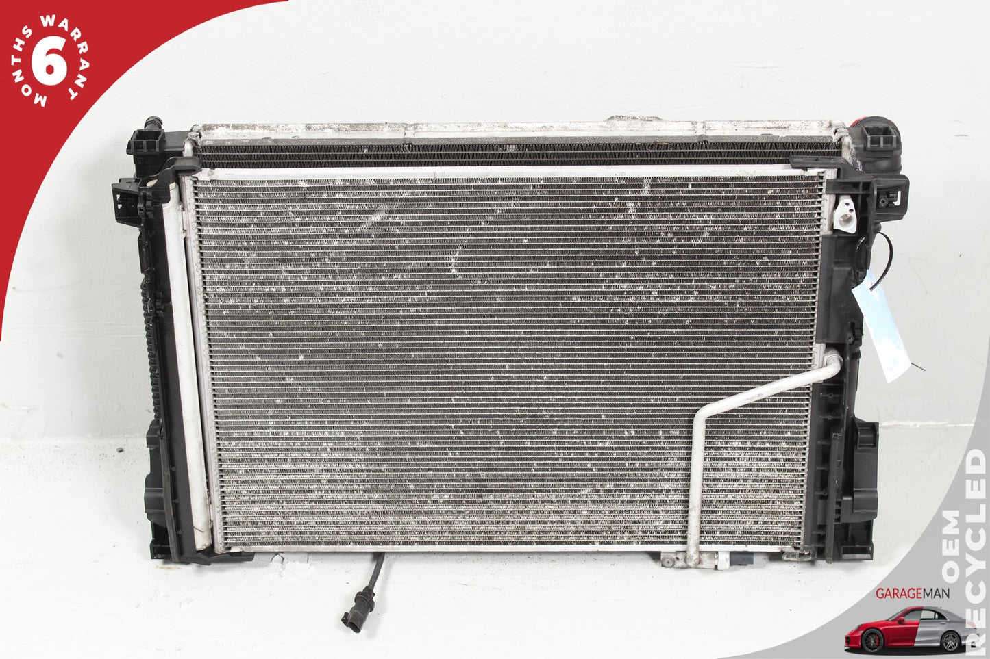 2008-2017 Mercedes-Benz E350 W212 Sedan Engine Cooling Radiator AC A/C Condenser Assembly 2045003003 OEM