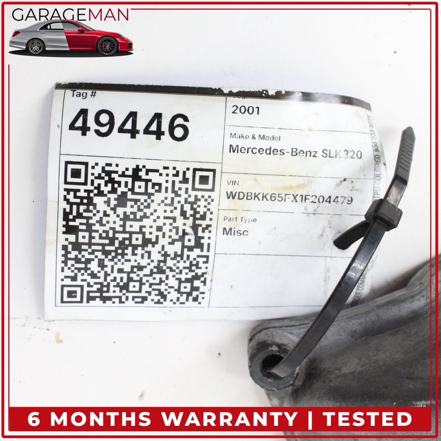 1998-2005 Mercedes R170 SLK320 C320 Left Side Cylinder Head Valve Cover OEM