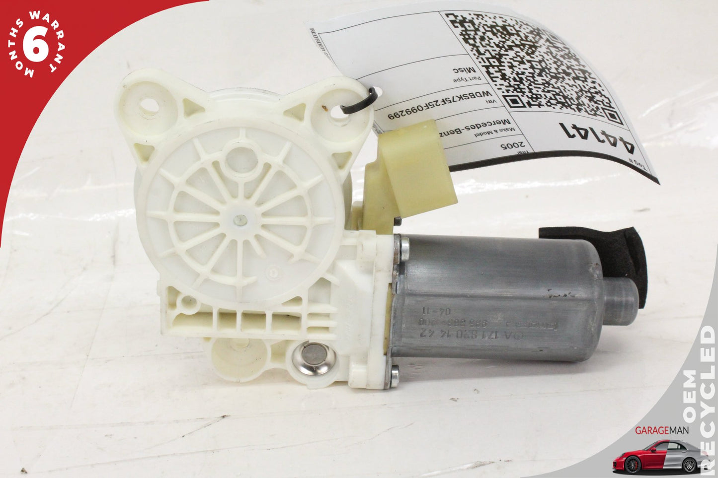 2003-2014 Mercedes R230 SL500 Front Right Window Regulator Motor 1718201442 OEM