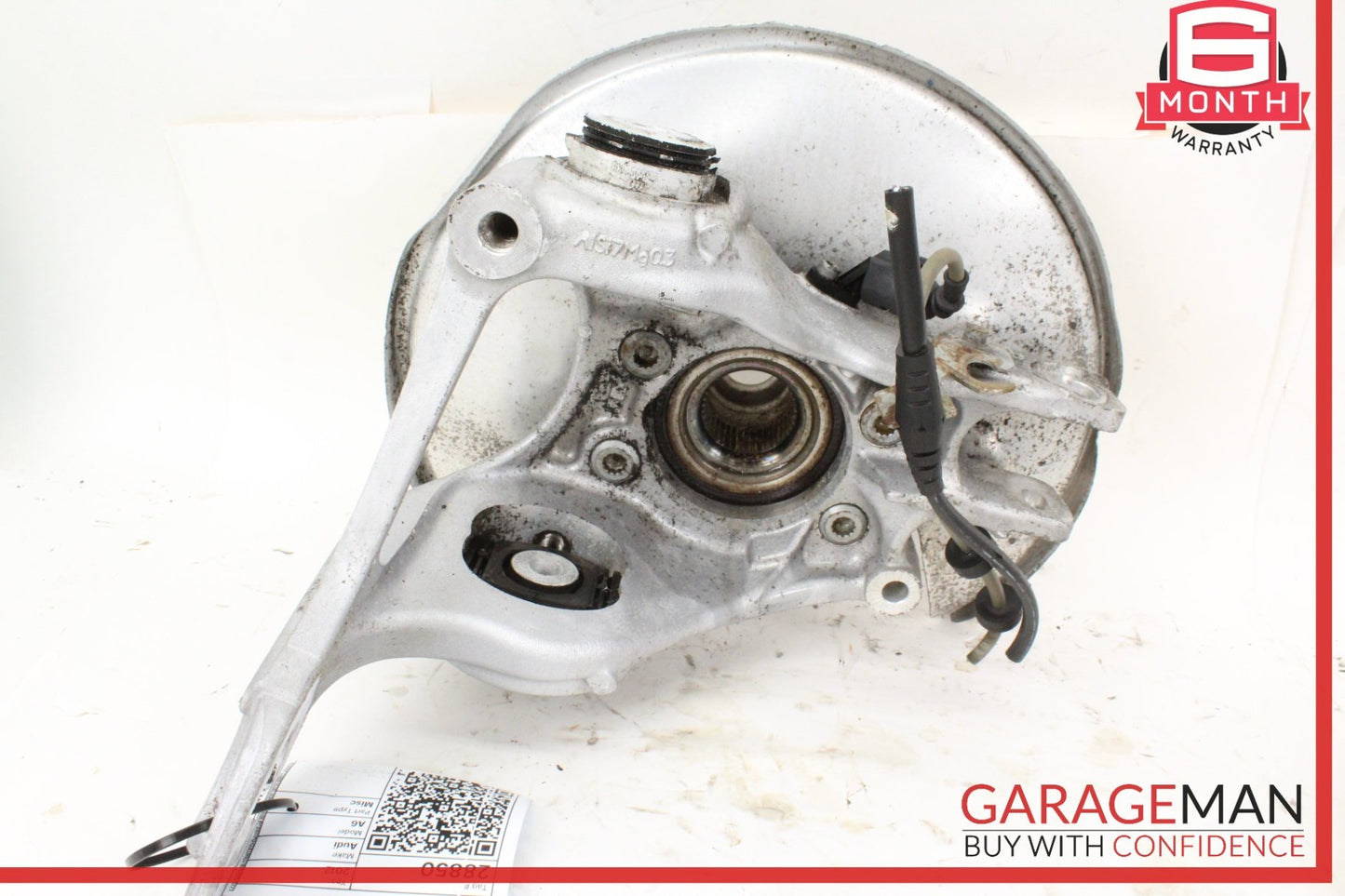 2009-2018 Audi A6 C7 AWD Rear Left Spindle Knuckle Wheel Hub 8K0505435AB OEM
