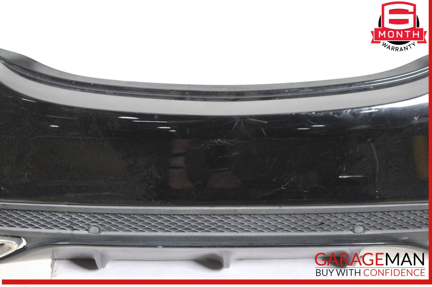 2015-2018 Mercedes-Benz C300 CDI Sedan Rear Bumper Cover 2058855938 OEM