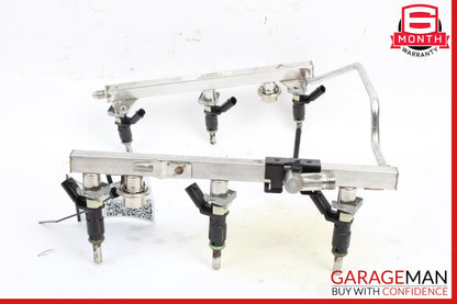 2006-2011 Mercedes W209 CLK350 Fuel Injector Rail w/ Injectors 2720700995 OEM