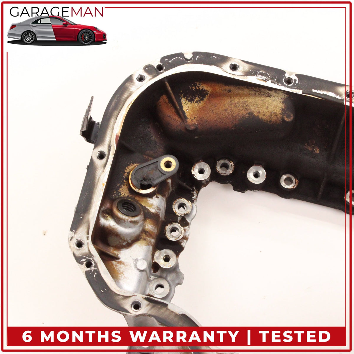 2006-2013 Mercedes W164 ML350 Engine Upper Oil Sump Baffle Pan 2720142002 OEM