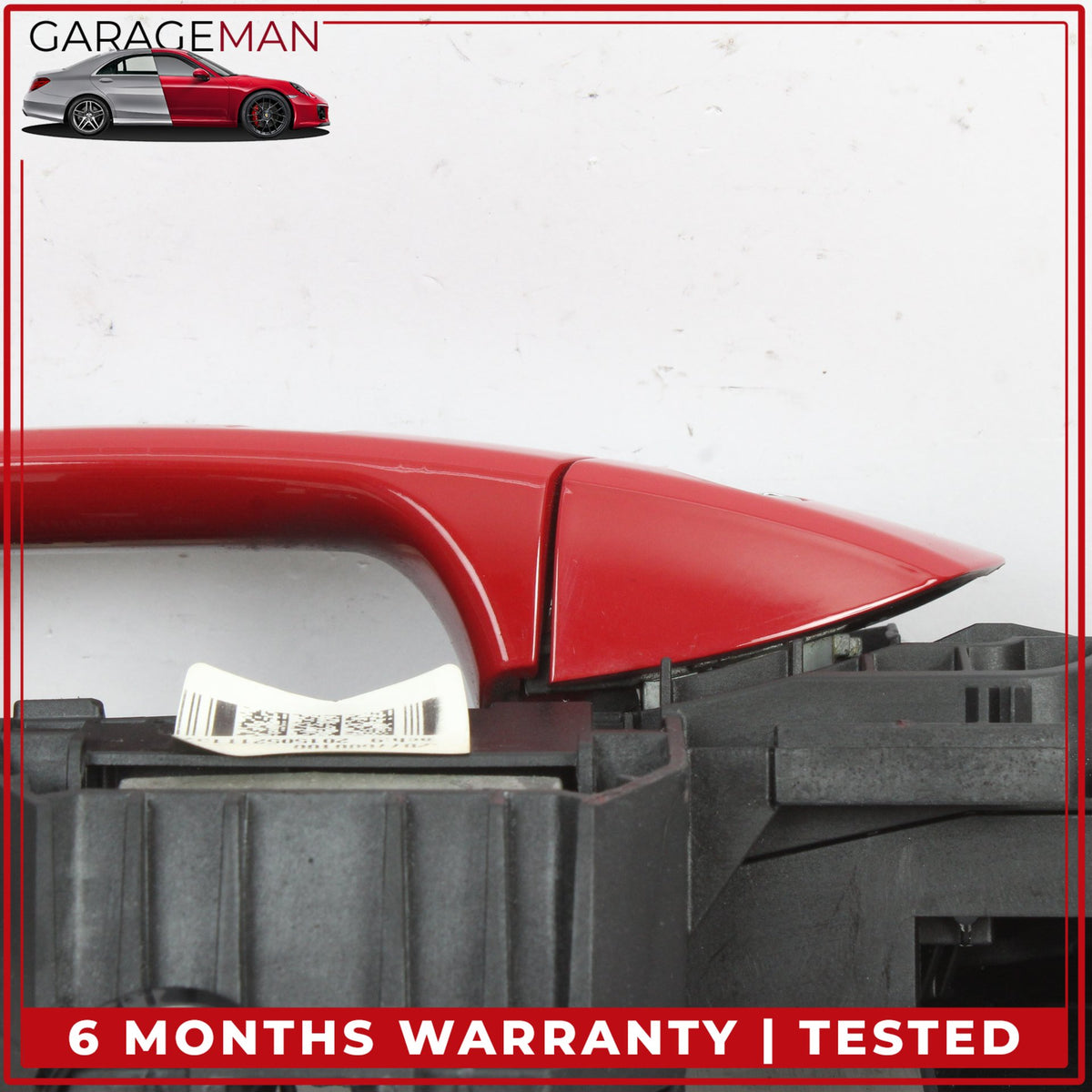 2010-2017 Mercedes C207 E400 Coupe Front Left Side Exterior Door Handle Red OEM