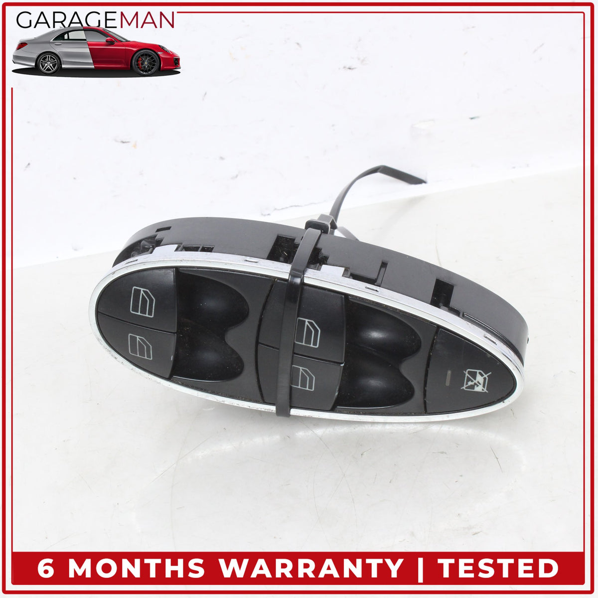 2003-2011 Mercedes W211 E350 Front Left Side Master Window Control Switch OEM