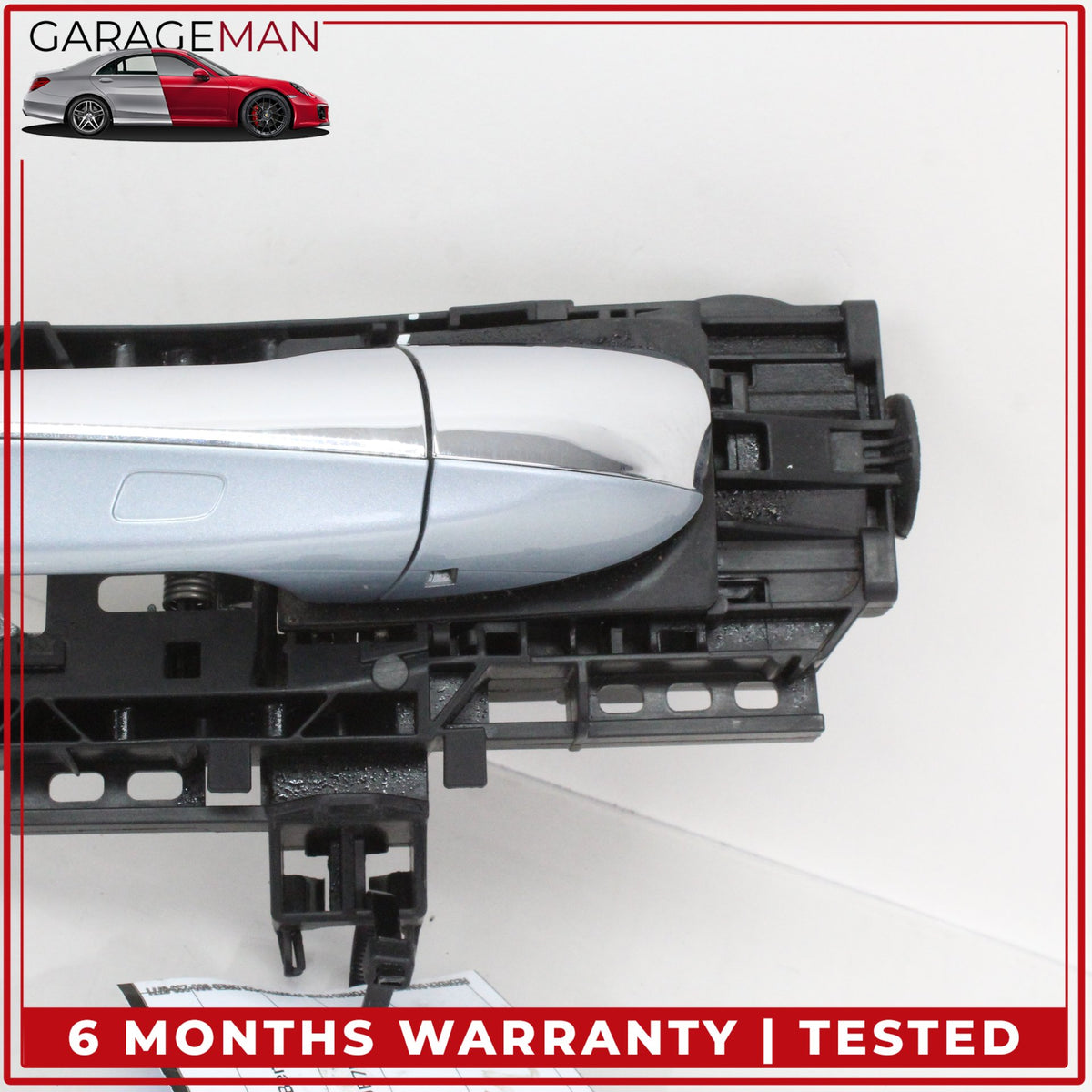 2015-2020 Mercedes W205 C300 Front Left Side Exterior Door Handle Silver OEM