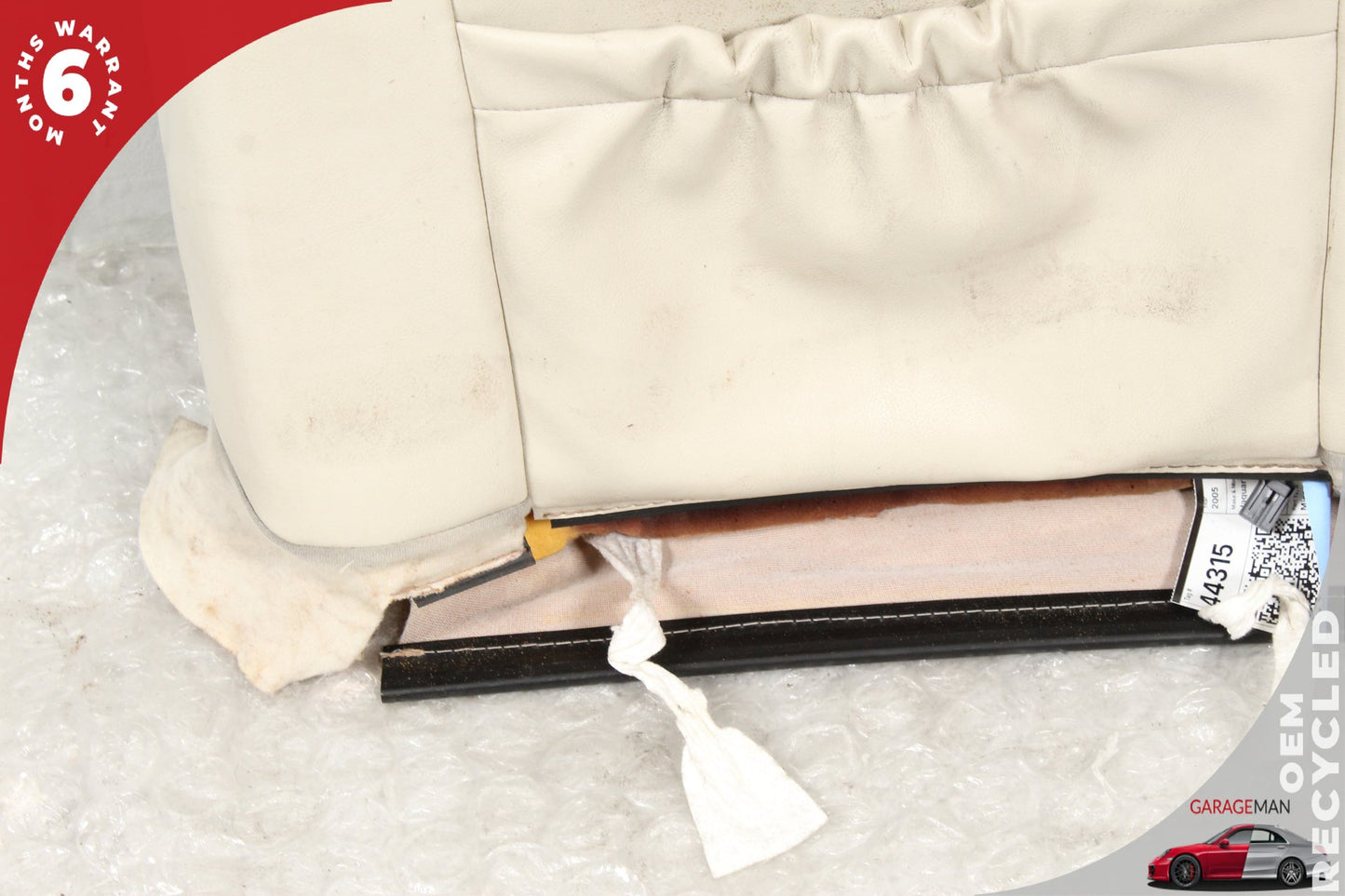 2000-2006 Jaguar XK8 X100 Convertible Front Right Upper Seat Cushion GJE4300AA OEM