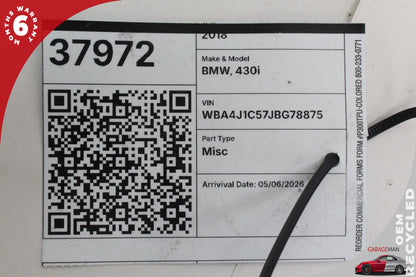 18-22 BMW 430i F36 Sedan BCM Body Comfort Control Module Unit 8638551 Genuine