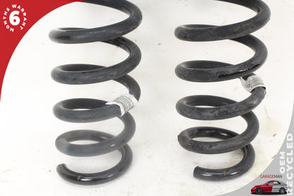 2012-2018 BMW 320i F30 Rear Left and Rear Right Side Coil Spring Set 6860620 OEM