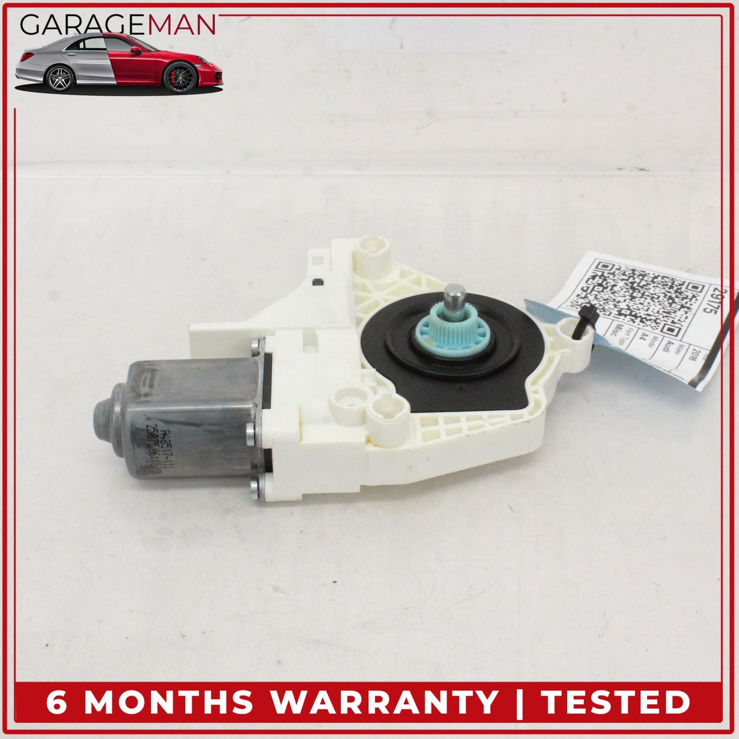 2009-2016 Audi A4 S4 Rear Left Driver Side Window Regulator Motor 8K0959811A OEM