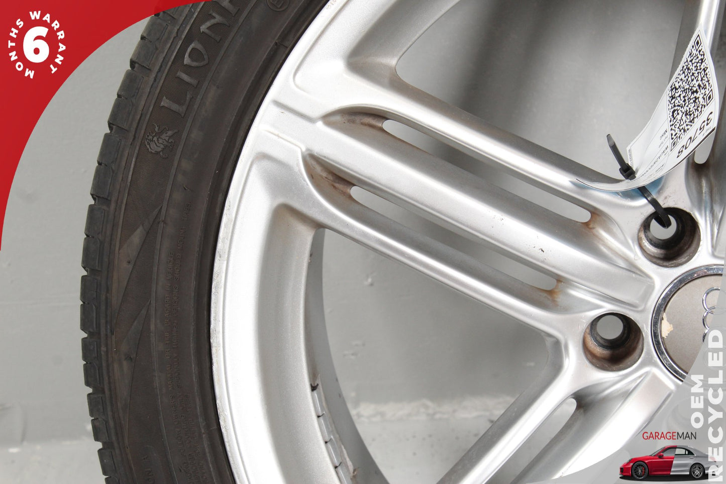 2011-2015 Audi A8 Quattro Wheel Rim w/ Tire 9JX20H2 ET37 4H0601025T OEM