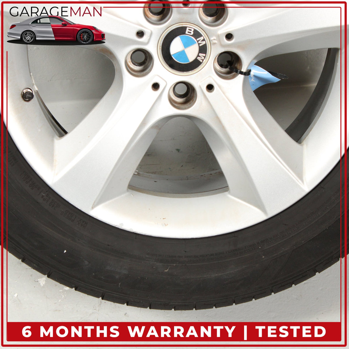 2007-2013 BMW X5 E70 Front or Rear Wheel Rim w/ Tire 8.5JX18EH2 IS46 6772243 OEM