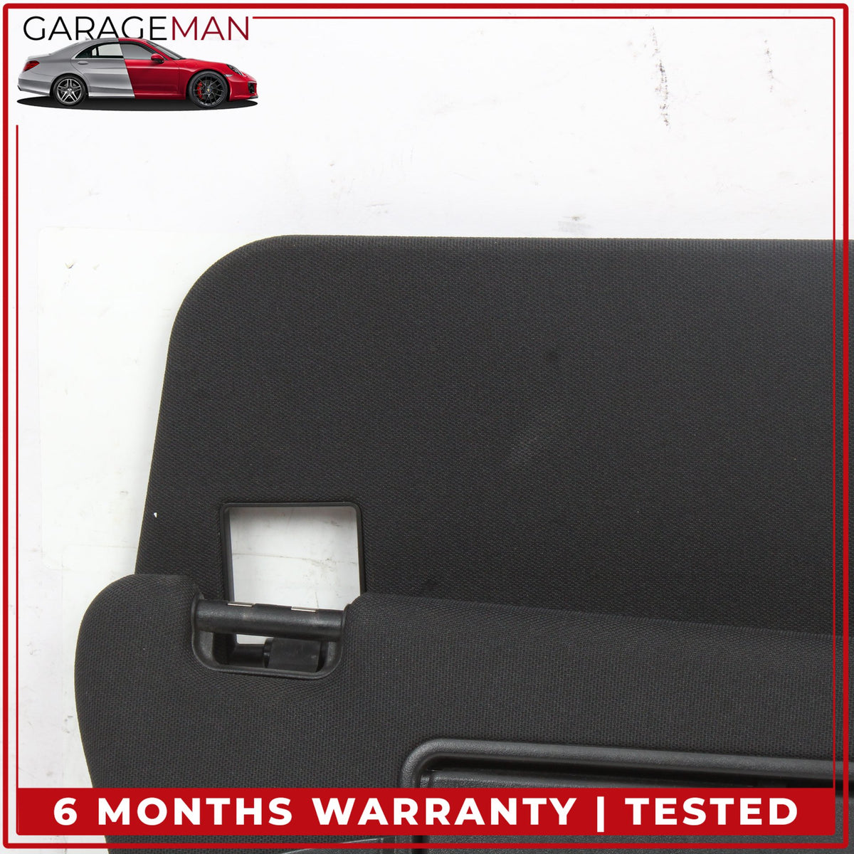 2010-2016 Mercedes W212 E350 Front Left and Right Side Sun Visor Set Black OEM