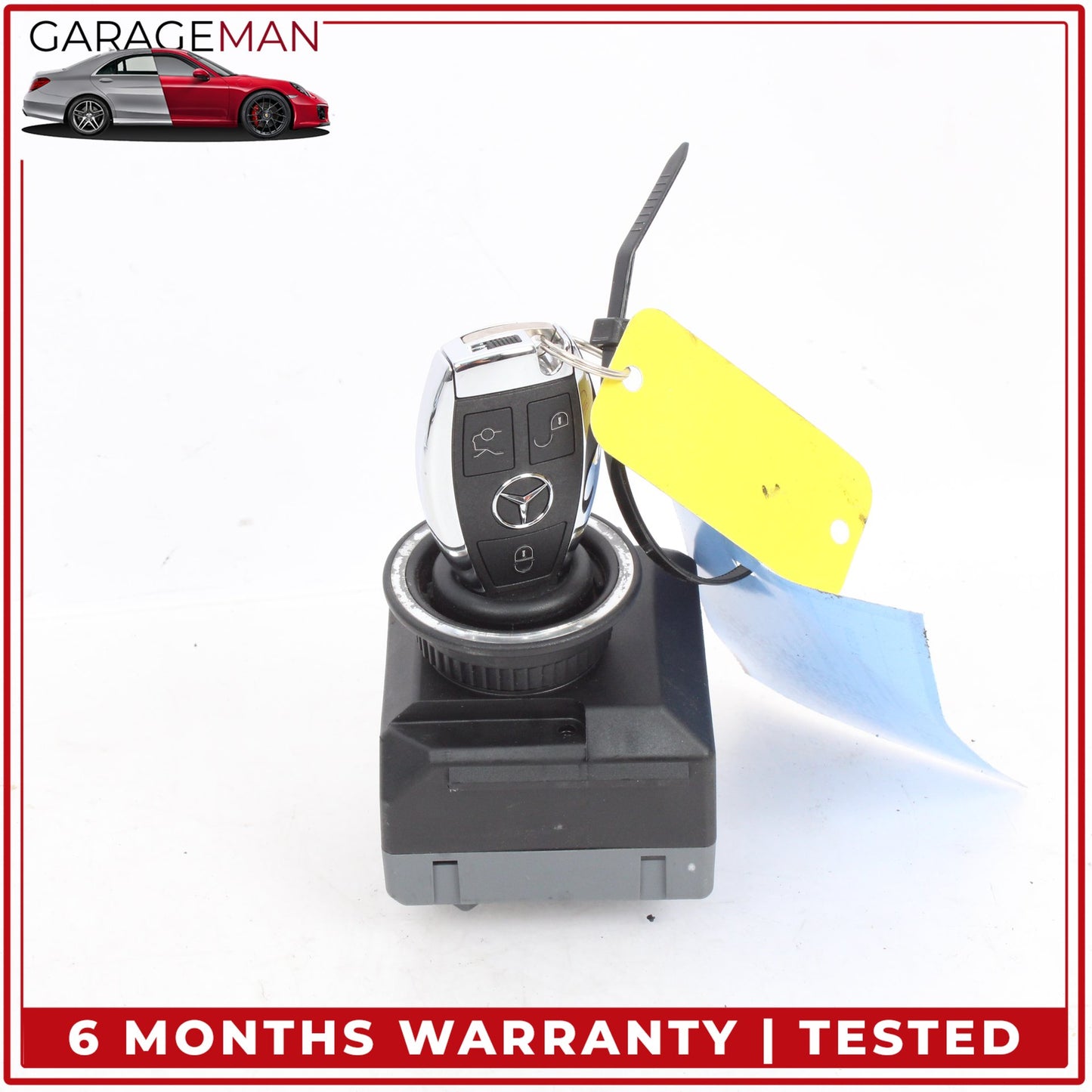 2012-2014 Mercedes W204 C250 Ignition Switch Module w/ Key 2079057301 OEM