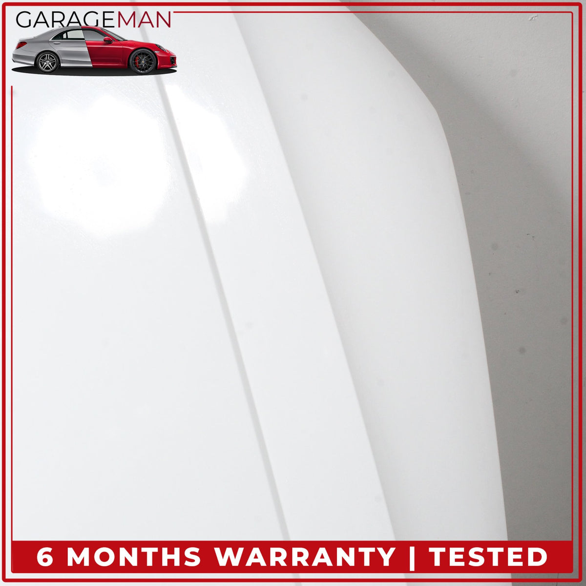 2015-2018 Audi A8 D4 Front Hood Bonnet Panel White 4H0823029H OEM