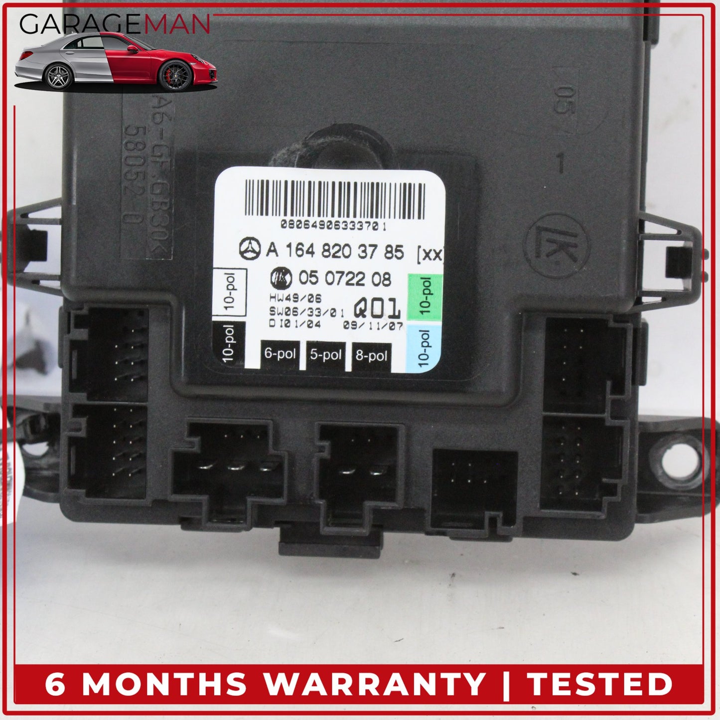 2006-2013 Mercedes X164 GL550 Front Left Door Control Module Unit 1648203785 OEM