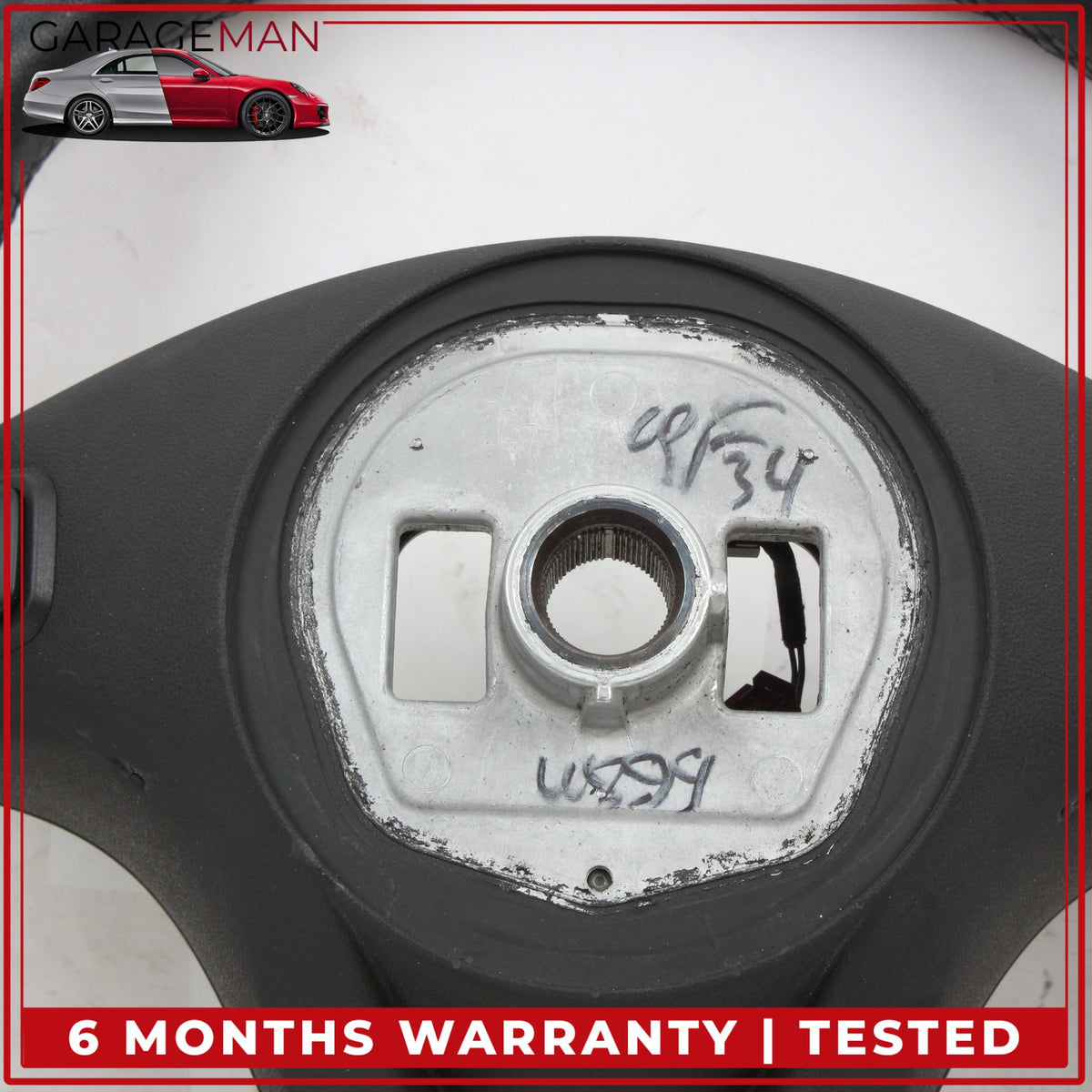 2014-2020 Mercedes X156 GLA250 Steering Wheel w/ Paddle Shifters 0004607411 OEM