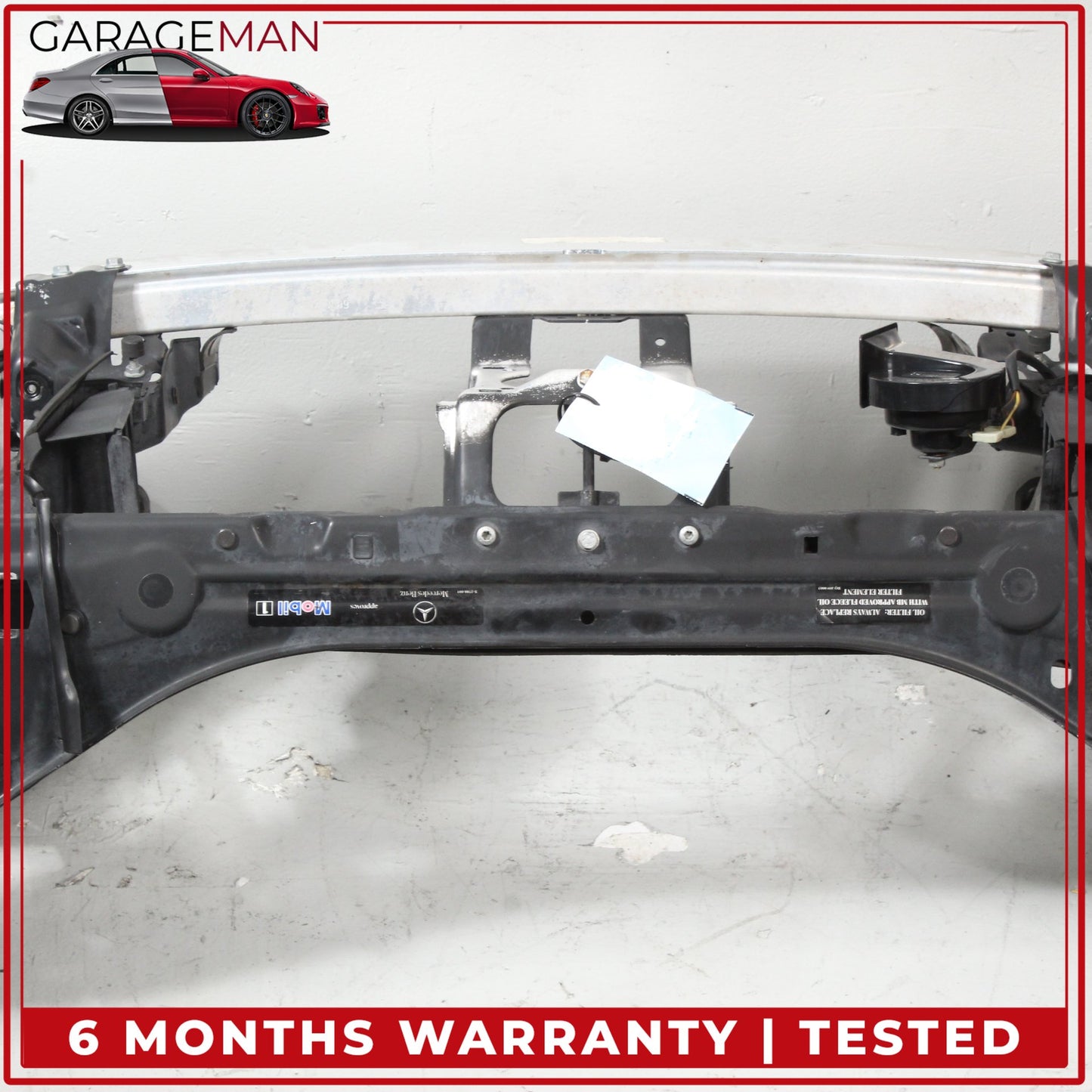 2003-2009 Mercedes-Benz E350 W211 Sedan Front Radiator Support Reinforcement Bar 2116200916 OEM