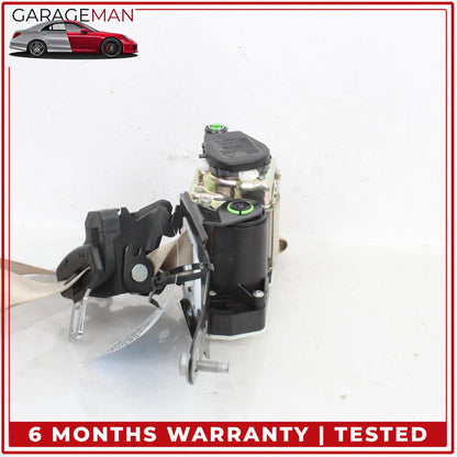 2010-2017 Mercedes C207 E400 Coupe Front Right Side Seat Belt Seatbelt Beige OEM