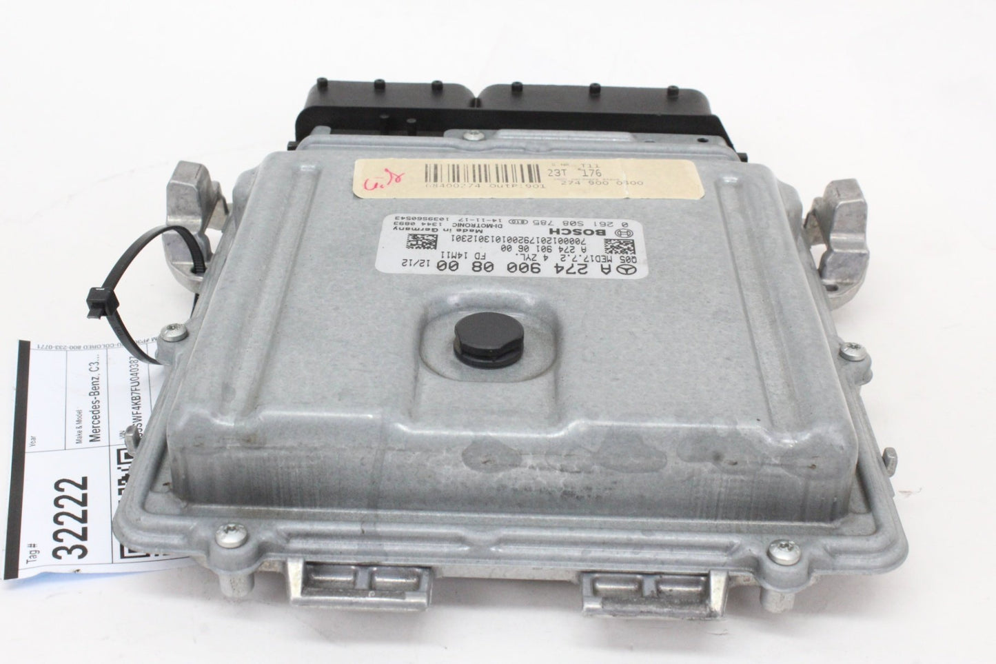 2015-2019 Mercedes-Benz C300 CDI M274 ECU Engine Control Module Unit OEM