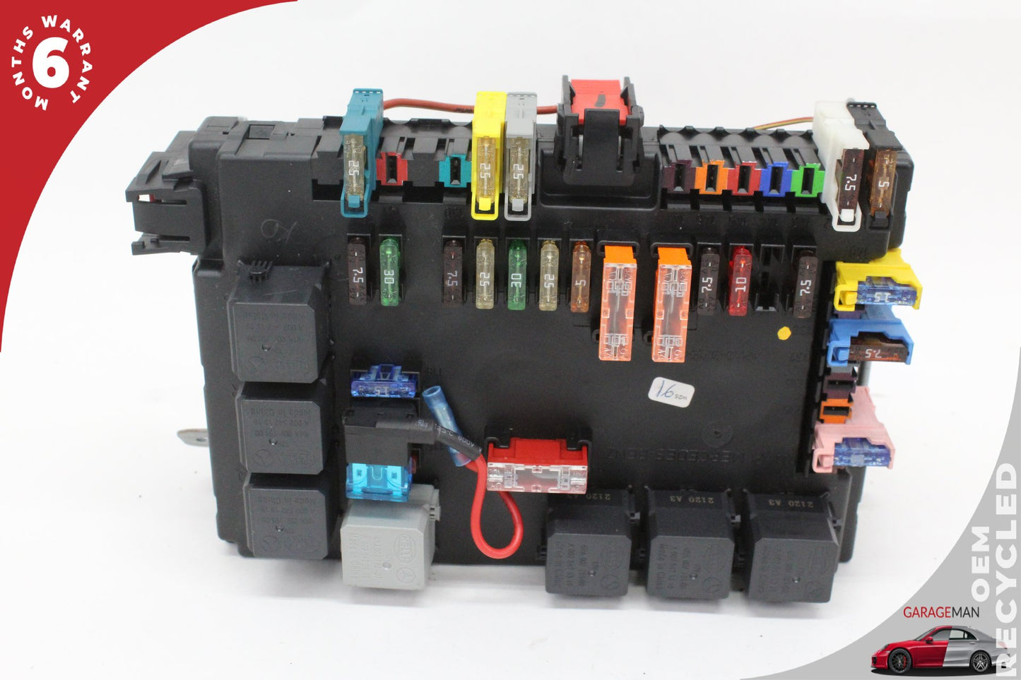 2010-2014 Mercedes W221 S500 CL550 Rear Trunk Fuse Box Relay 2219006902 OEM