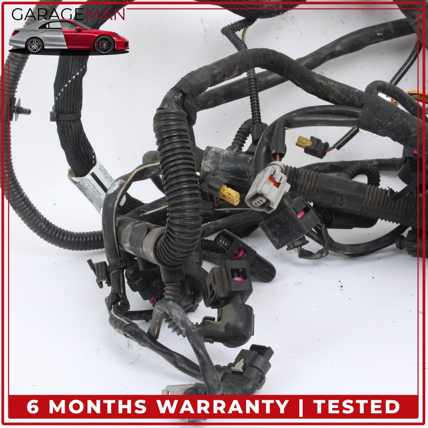 2011-2014 Porsche Cayenne 958 Hybrid S Engine Motor Wire Wiring Cable Harness