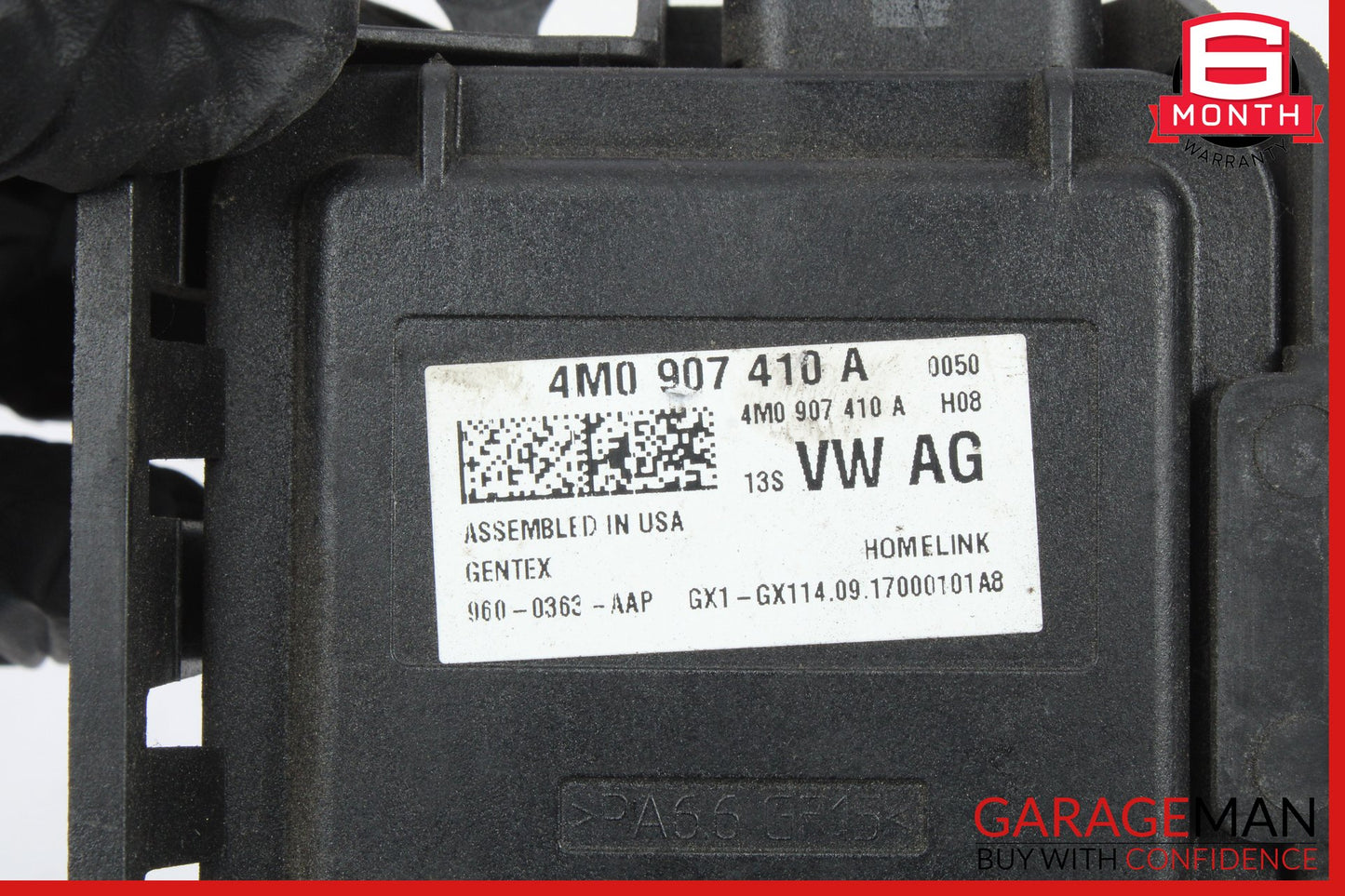 2017-2024 Audi A4 HomeLink Garage Door Opener Control Module 4M0907410A OEM