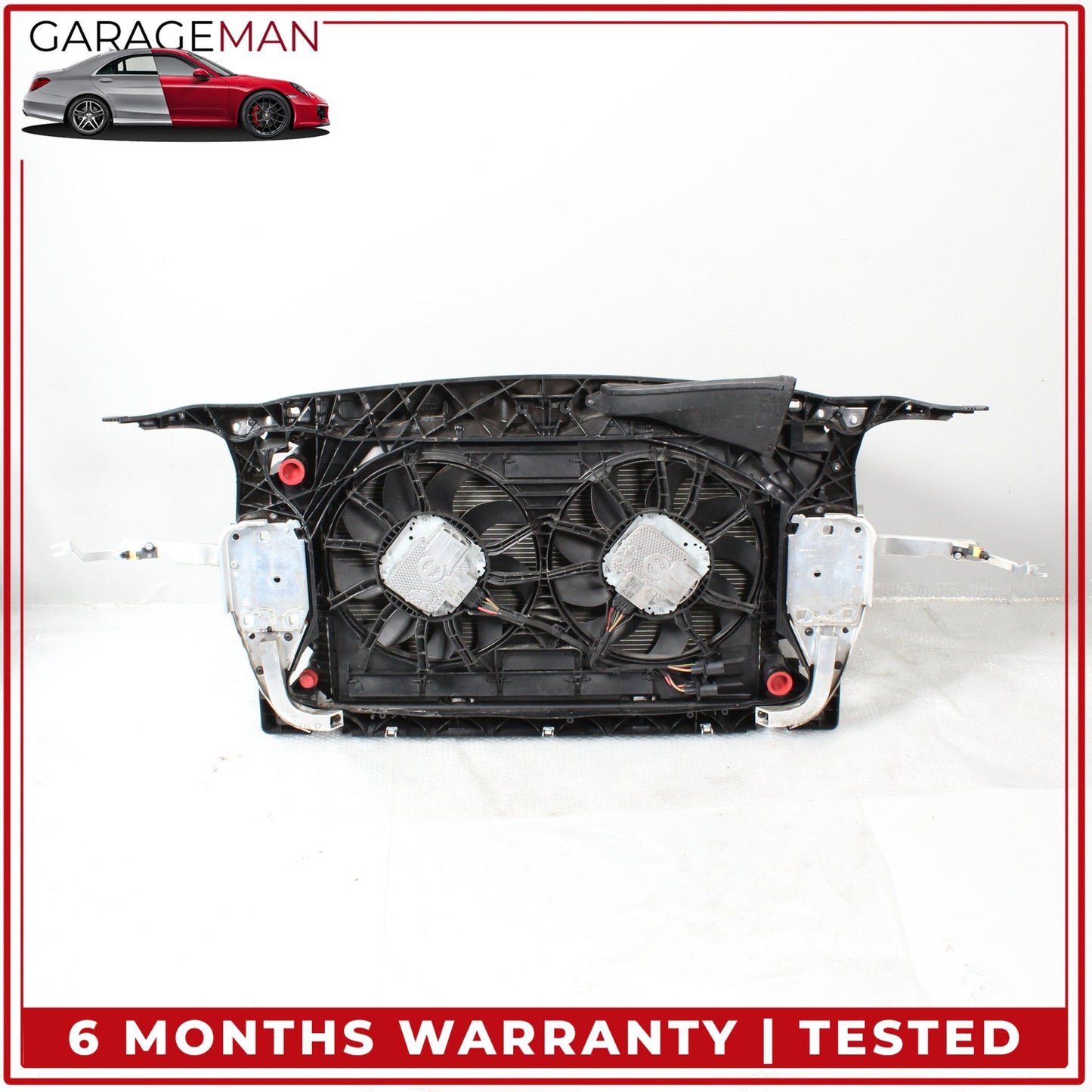 2012-2018 Audi A6 A7 Front Engine Cooling Radiator Core Support Assembly OEM