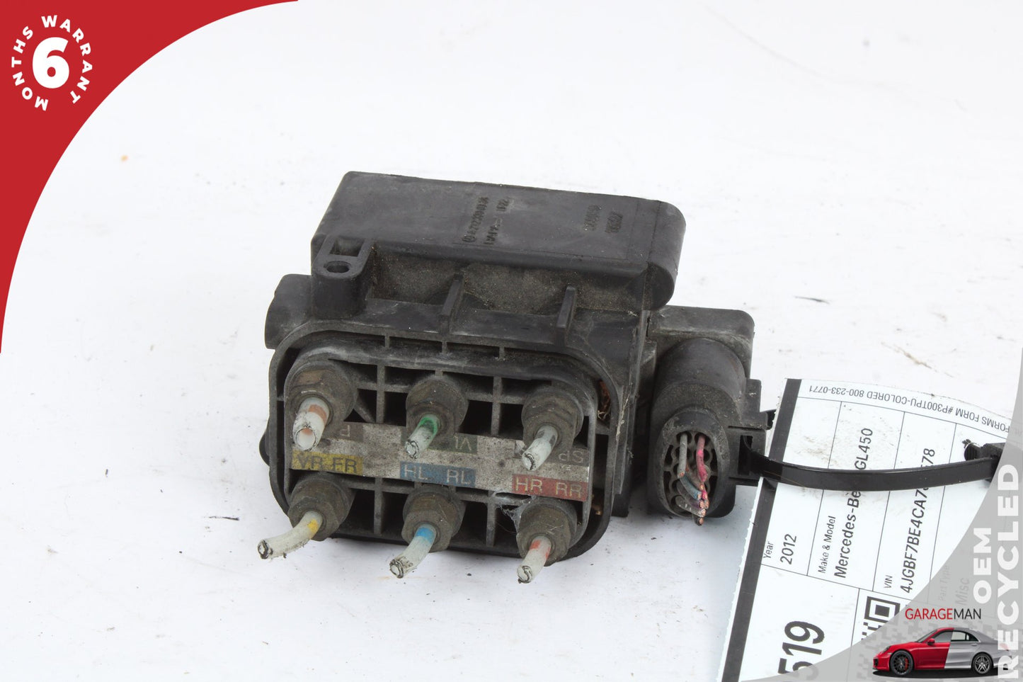 2006-2020 Mercedes X164 GL450 Front Air Suspension Valve Block 2123200358 OEM