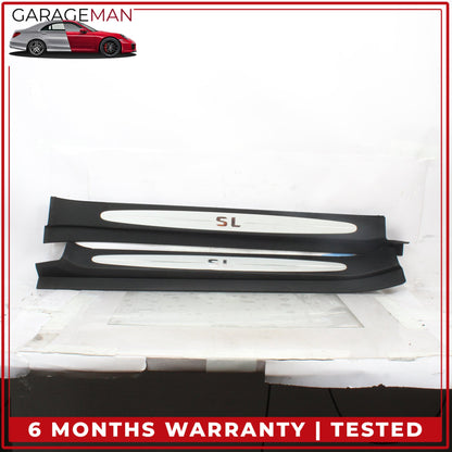 2003-2012 Mercedes R230 SL500 Door Step Sill Left and Right Set 2306800335 OEM