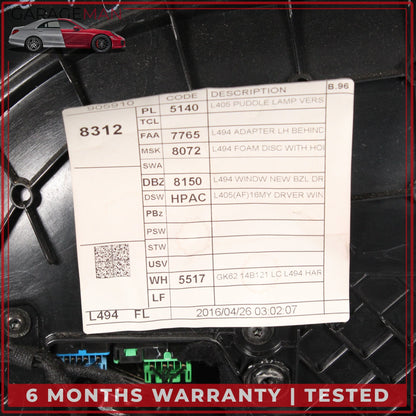 2014-2017 LR Range Rover Sport L494 Front Left Side Interior Door Panel Trim OEM