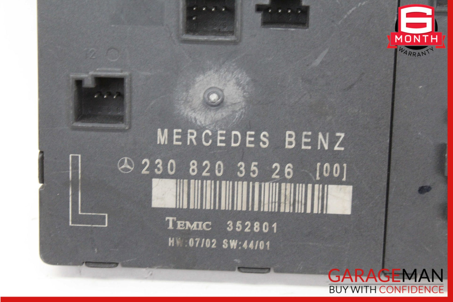 2003-2012 Mercedes R230 SL500 Front Left Door Control Module 2308203526