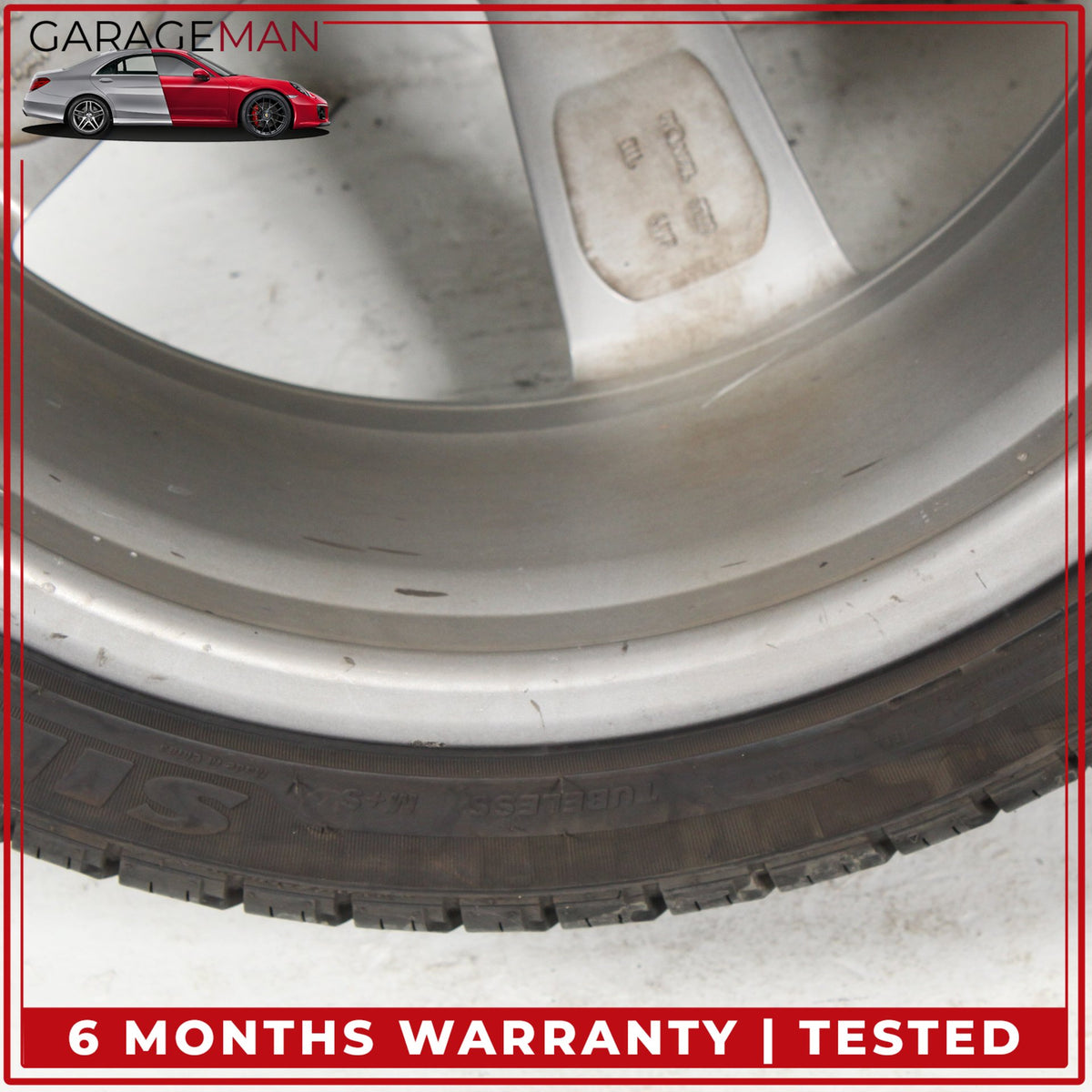 2012-2018 Audi A6 S6 Front or Rear 5 Spoke Wheel Rim w/ Tire 8.5JX20H2 ET45 OEM