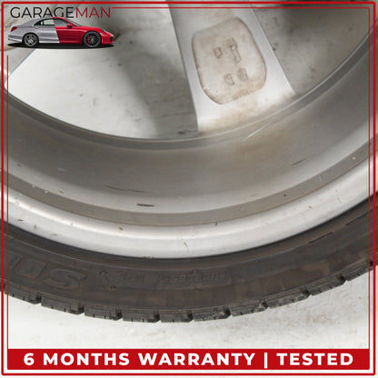 2012-2018 Audi A6 S6 Front or Rear 5 Spoke Wheel Rim w/ Tire 8.5JX20H2 ET45 OEM