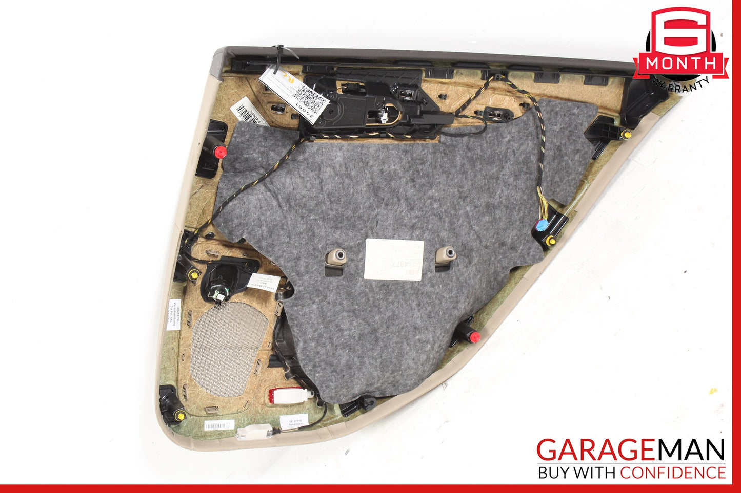 2012-2014 Mercedes W218 CLS550 Rear Left Side Interior Door Panel Beige OEM