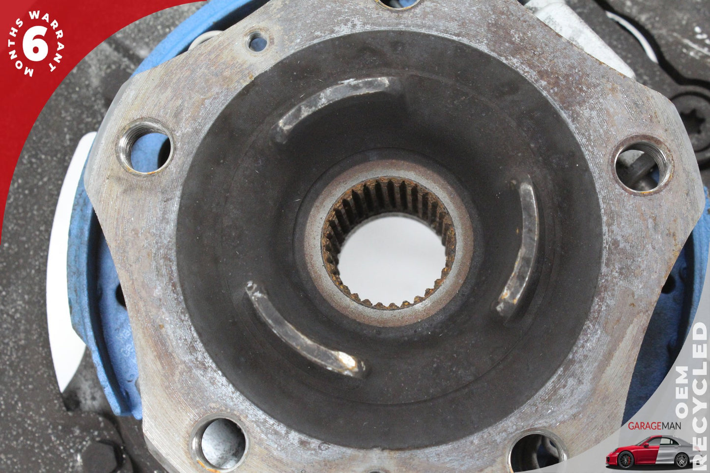 2010-2016 Porsche Panamera RWD 4.8L Rear Left Spindle Knuckle Wheel Hub 97033161102 OEM