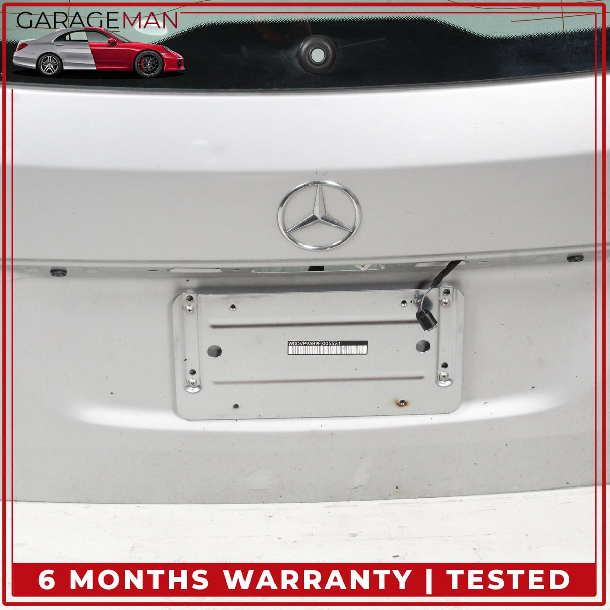 2014-2017 Mercedes-Benz B-Class Electric W242 Rear Trunk Lid Tailgate Shell OEM