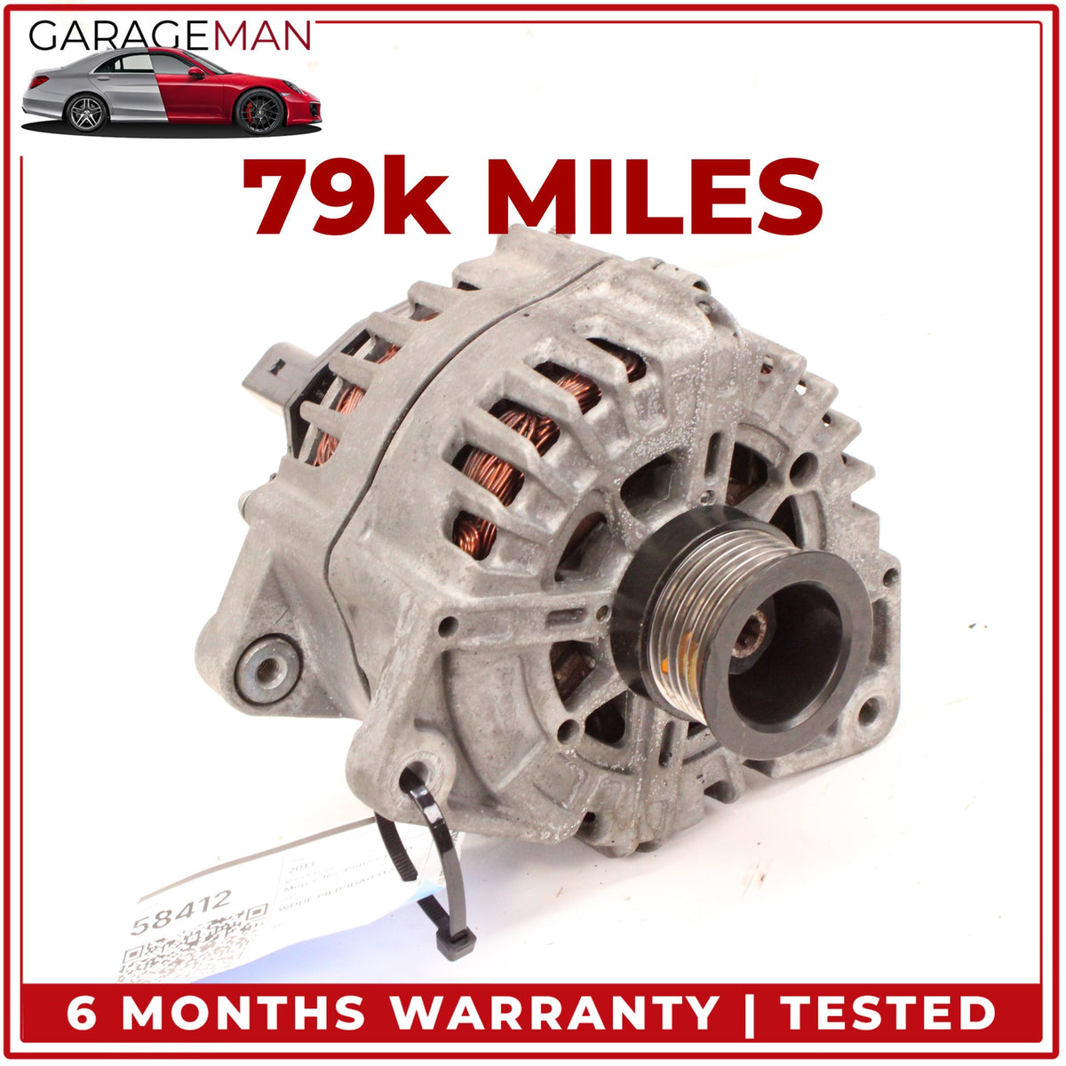 2011-2020 Mercedes W216 CL550 ML550 E550 Alternator Generator 0141540902 OEM
